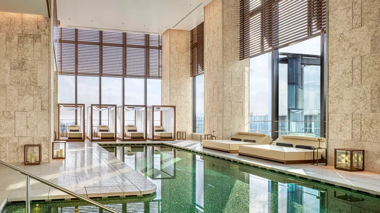 室內游泳池。品牌提供