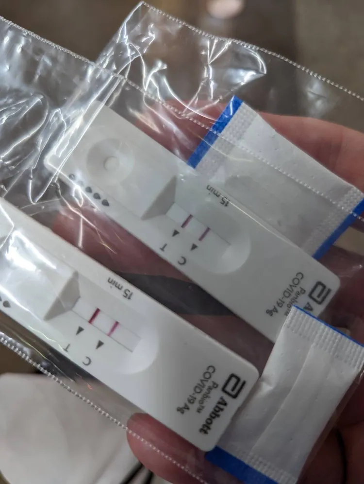 網路賣家販售快篩陽性盤。翻攝畫面