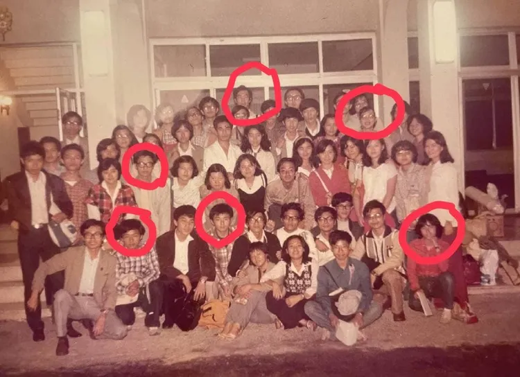 眭澔平透露照片中人物有王高成、江宜樺、眭澔平、宋玉生、張梅芝、吳惠芬。引自眭澔平臉書