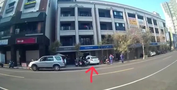 眼鏡蛇躲在車子引擎蓋內。讀者提供