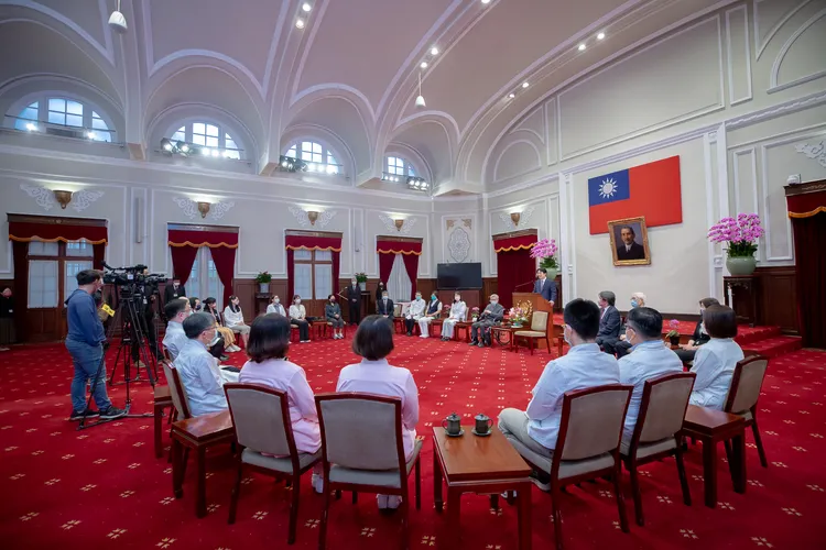 現場畫面。府提供