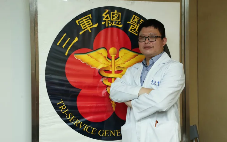 一般外科主治醫師李定穎。三總提供