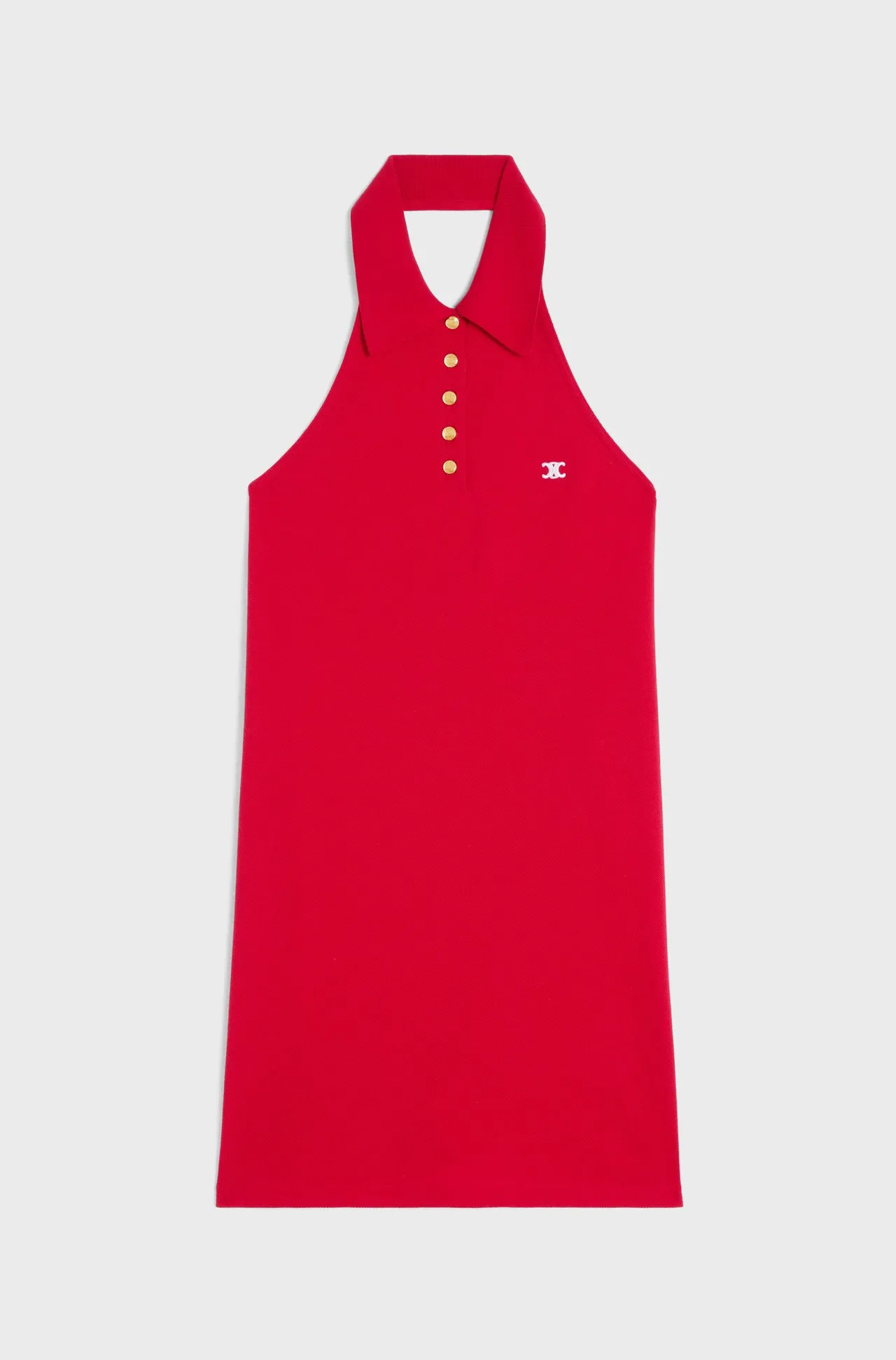 Polo衫式剪裁迷你連身裙,4萬9500元。品牌提供