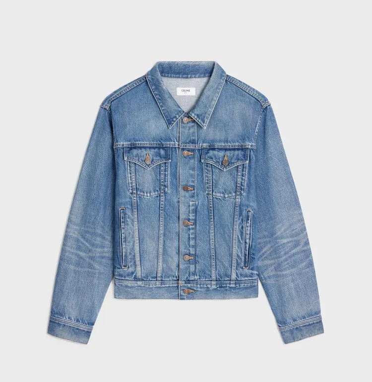 CELINE Tennis系列牛仔外套，未定價。品牌提供