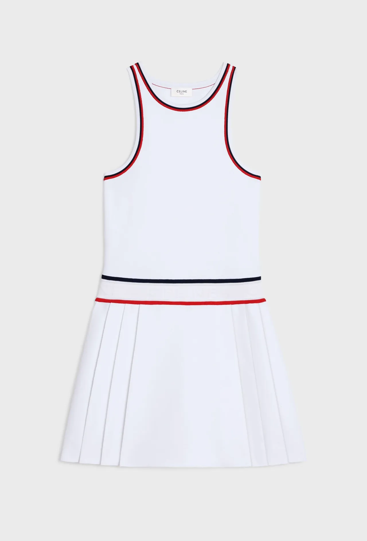 運動風連身百褶短裙,8萬6000元。品牌提供