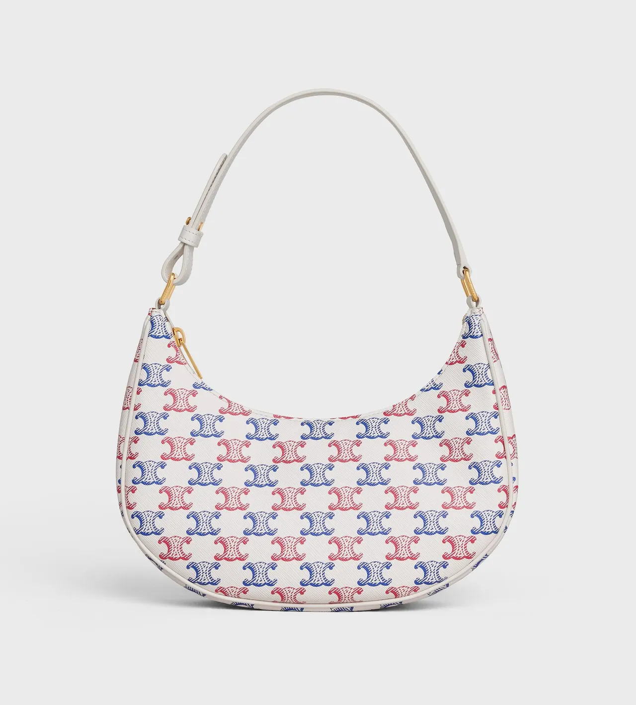 Triomphe帆布及小牛皮Ava手袋,5萬6000元。品牌提供