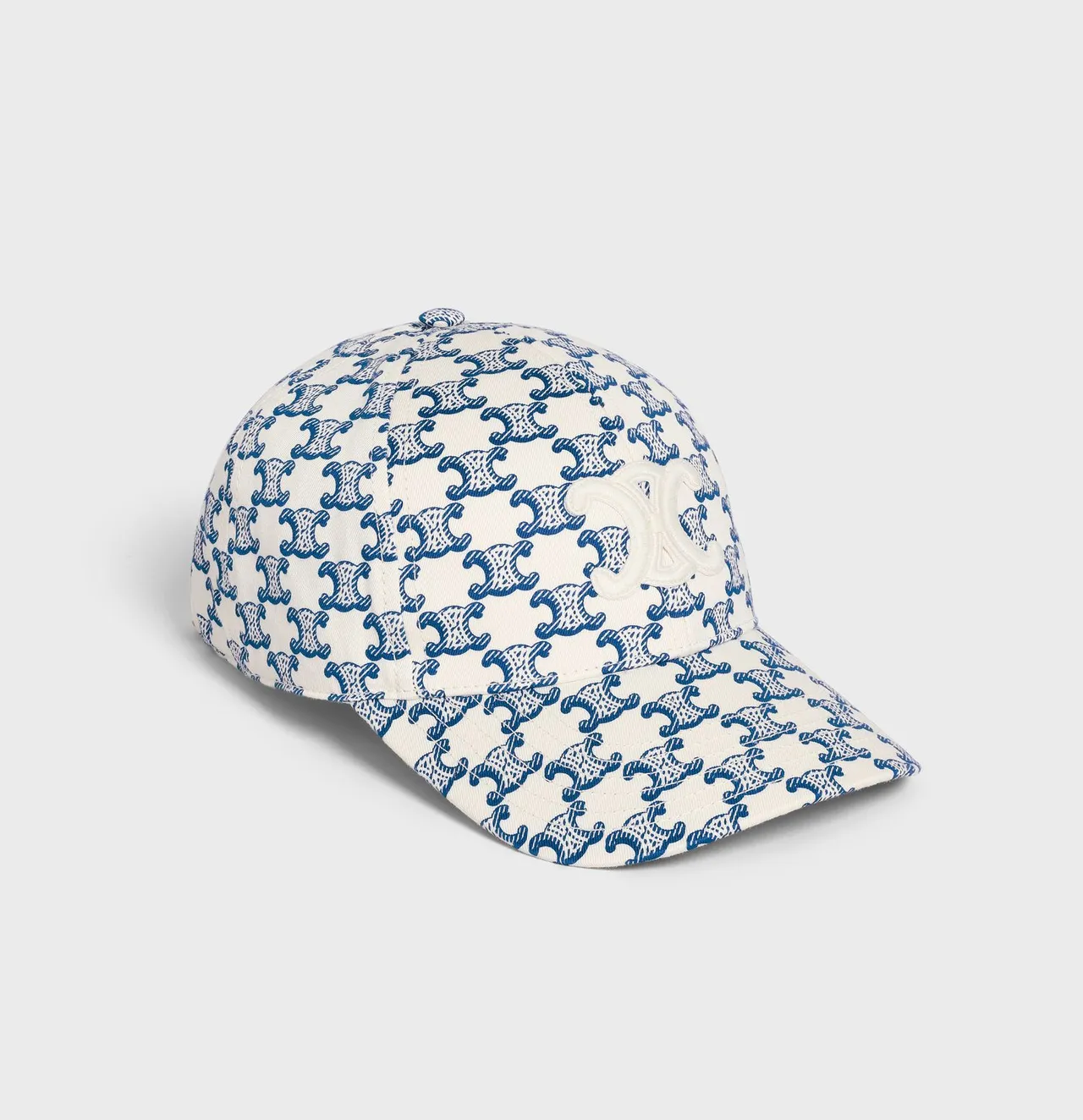 Triomphe交織圖案棉質棒球帽,1萬9500元。品牌提供