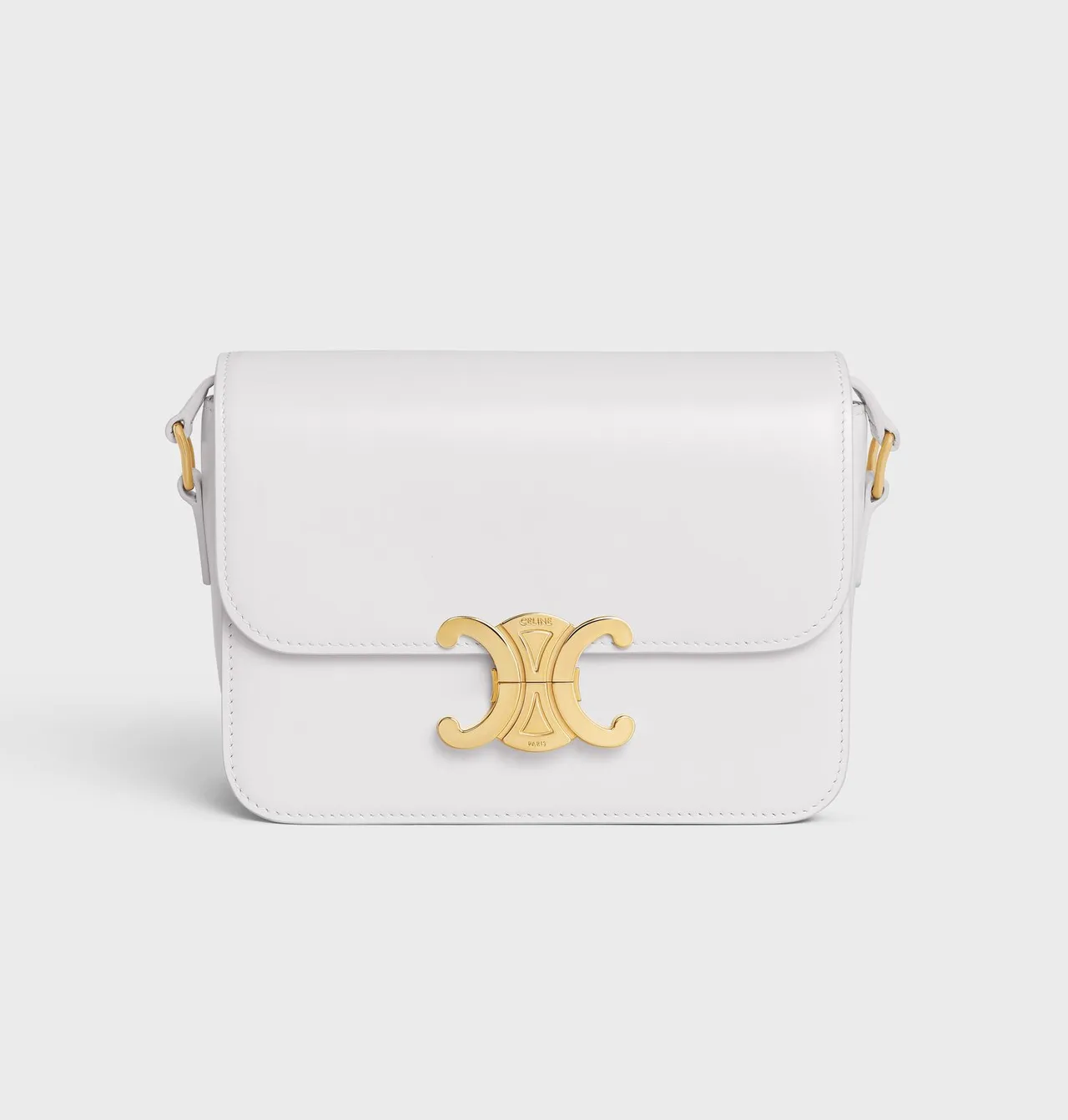 亮面小牛皮Teen Triomphe手袋,12萬5000元。品牌提供