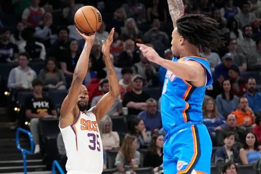 NBA列強你怕了嗎？杜蘭特本季為太陽出賽6場　戰績6戰全勝