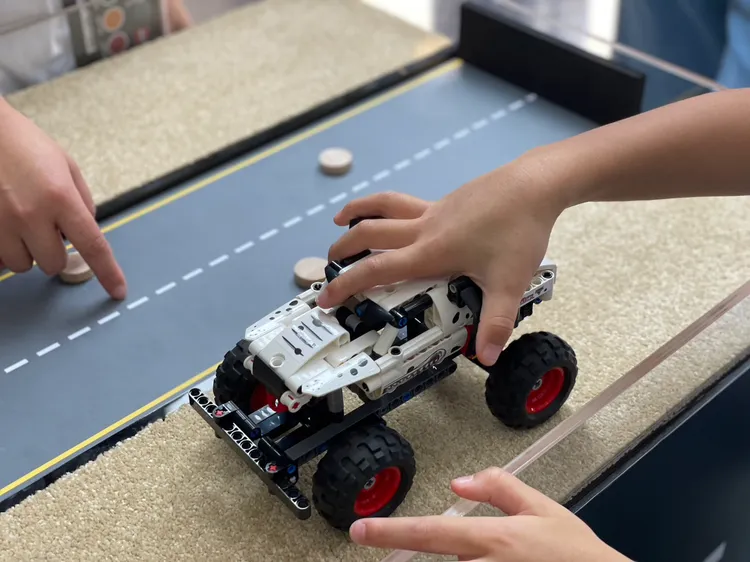 第三關是「越野挑戰賽」。曾仲葳攝