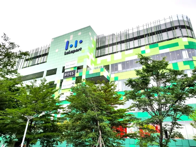 Mitsui Shopping Park LaLaport台中北館外觀。業者提供