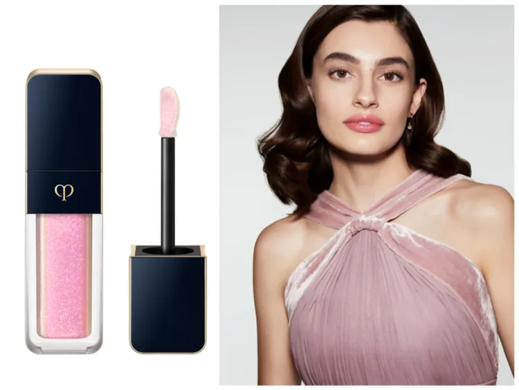 新生代演員黛安娜席佛斯鍾愛光燦感的#303輕盈粉晶色。品牌提供