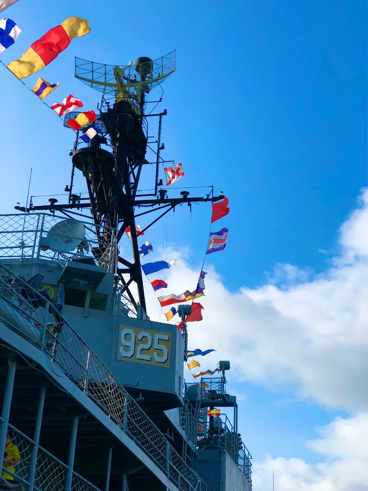 圖為台南平熱門景點德陽艦。翻攝自安平定情碼頭-德陽艦園區臉書