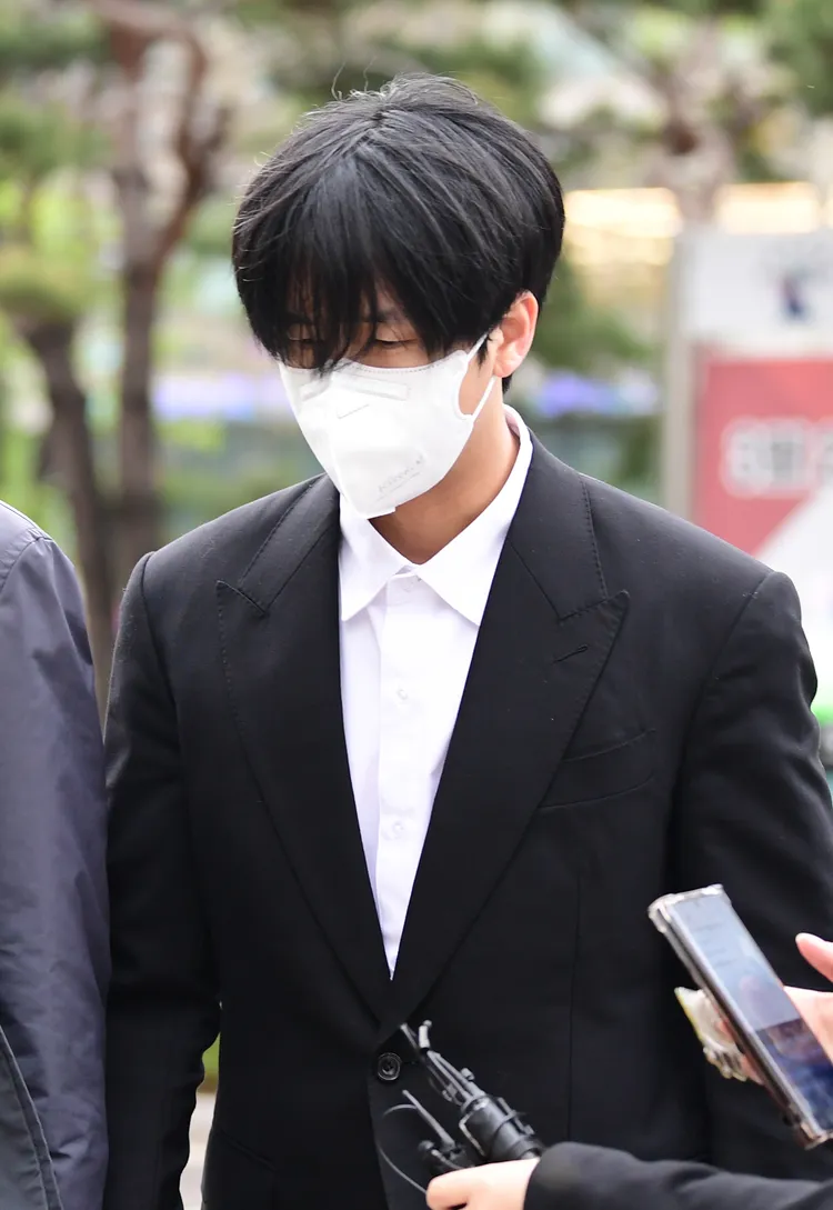 RAVI爆出當兵醜聞3個月首露臉。韓聯社