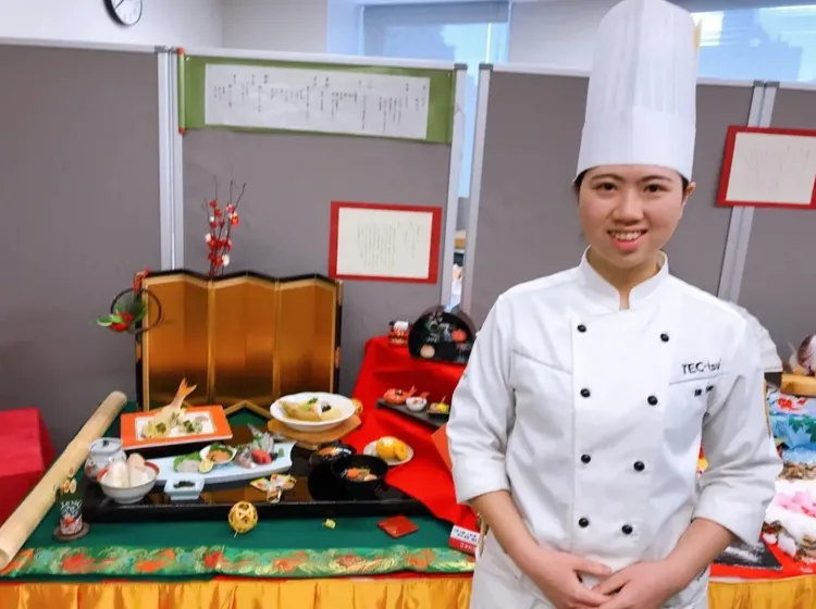 陳可觀與她的日本料理創作。陳可觀提供