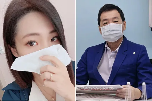 徐巧芯抓不到費鴻泰「慘摔」尖叫！他頭也不回走掉　她怒嗆：有同志愛嗎？