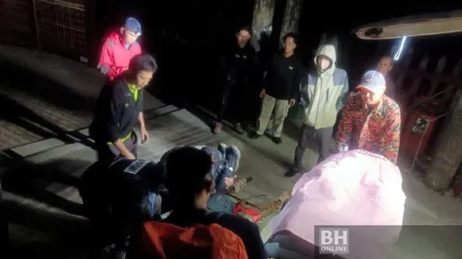 護送呼吸困難老婆下神山 老公「任務完成」隨即猝死登山口