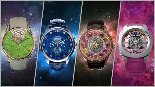 GUCCI腕錶航向太空宇宙 招牌「小蜜蜂」忙碌造陀飛輪、萬年曆