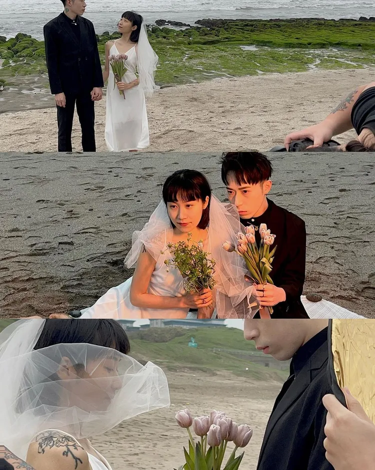 她表示享受和自己的生活，決定嫁給自己，拍婚紗照的憧憬，則拜託哥哥來幫忙完成。引自NanaQ的IG