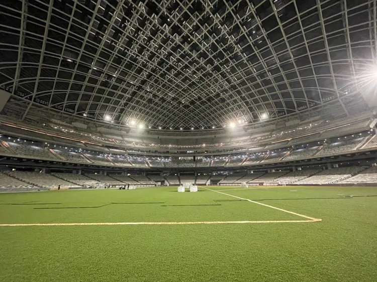 蔣萬安重申全力在年底前完工啟用。翻攝李四川臉書