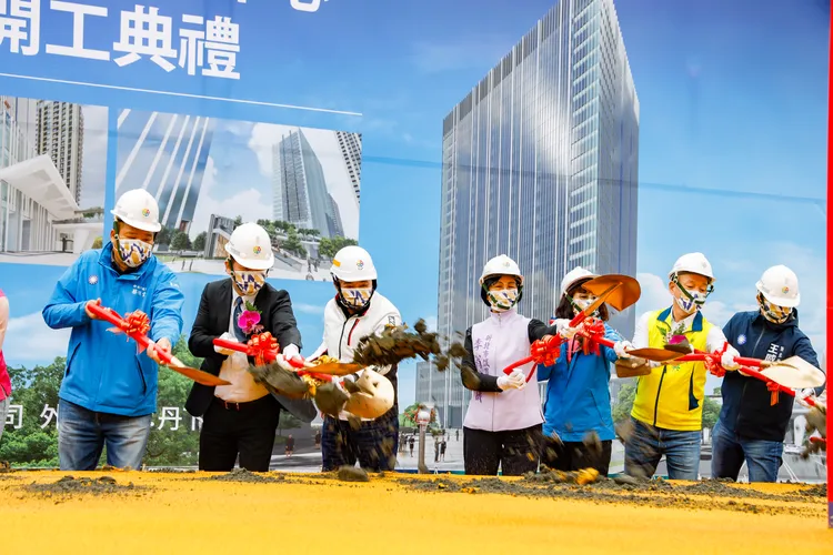 新北第二行政中心落腳三重，預計將在2026完工。業者提供