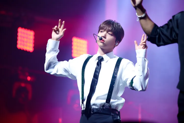 鄭世雲能唱能跳，首爾見面會跳了師兄MONSTA X的《Love Killa》。翻攝STARSHIP娛樂naver post