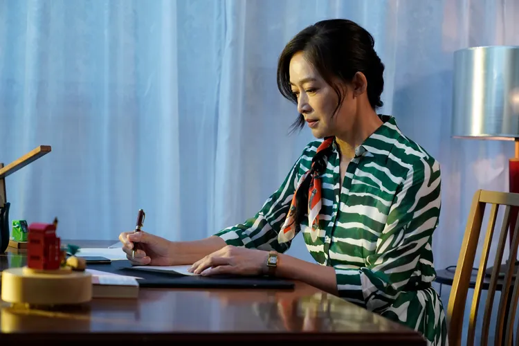 劉瑞琪劇中在人生末期寫下最後一封情書。客台提供