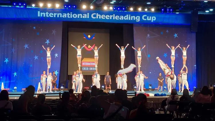 台灣啦啦隊表現優異在國際盃奪金。取自中華啦協臉書