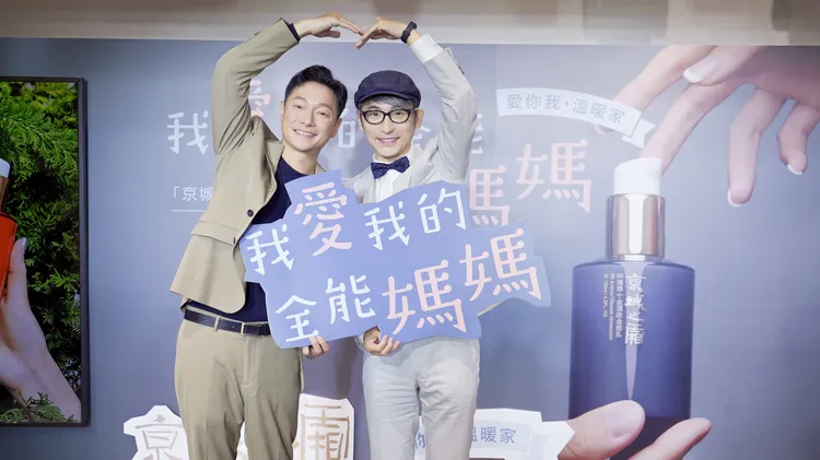 將55歲的謝祖武（左）和56歲的牛爾（右）都是凍齡男神。品牌提供