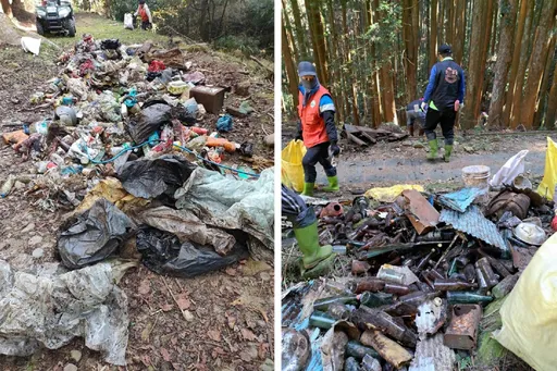 「台版富士山」被垃圾淹沒!成噸廢棄物令人抓狂 網喊話了還揪這疑點