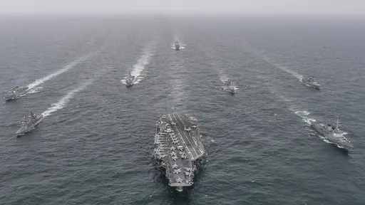 中國結束環台軍演 美航艦打擊群展開例行部署