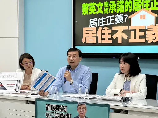 轟民進黨執政「居住不正義」　國民黨團提數據批：年輕人放棄買房夢想