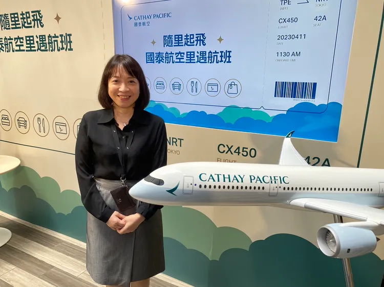 國泰航空東北亞Lifestyle總監陳怡伶。陳怡文攝