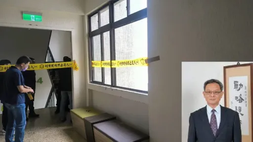 淡大教授王高成墜樓亡　相驗結果出爐！妻淚崩領回遺體
