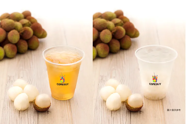 COMEBUY玉荷冰綠和荔枝玉露是經典熱銷商品。業者提供