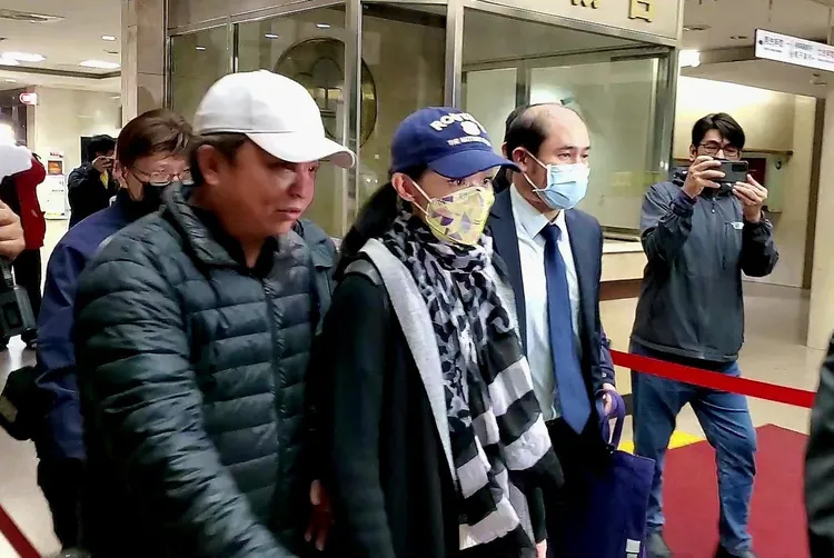 高虹安去年遭檢調搜索約談，被諭令60萬元交保。資料照片