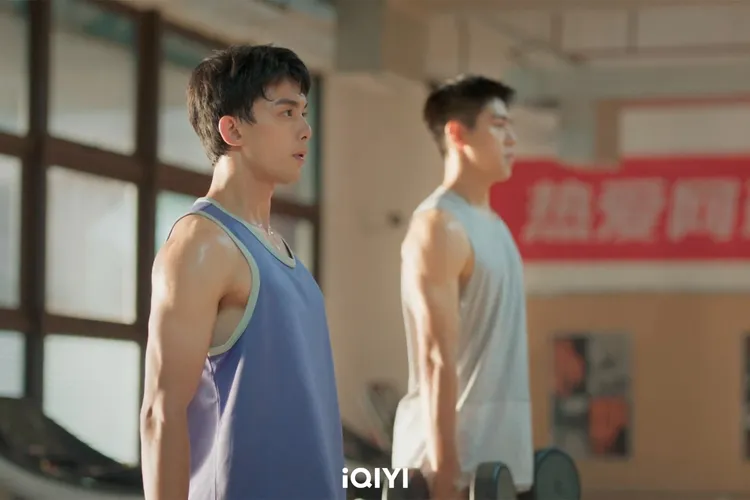 《愛情而已》吳磊開拍前特訓3個月，精壯身材超吸睛。愛奇藝國際站提供
