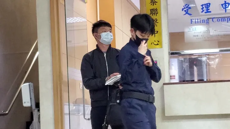 涉嫌詐領保險費的陳姓男子，3萬元交保。呂志明攝