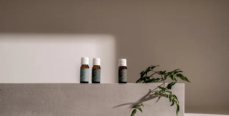 3款特調複方精油，各10ml／1150元。品牌提供