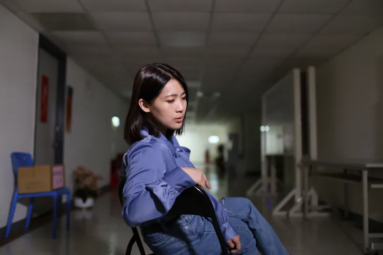 徐巧芯表示，初選有競爭摩擦是很正常的。鄭孟晃攝