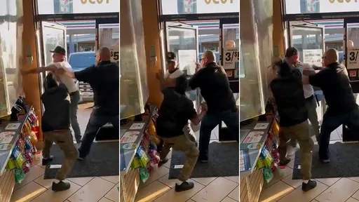 小七女店員「神閃避反擊」猛K男賊 影片瘋傳!網狂讚:真的太強了