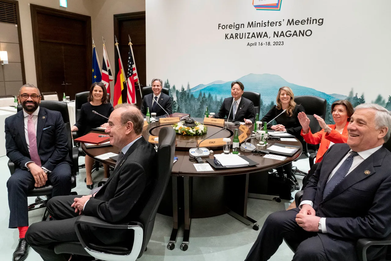 G7外長會議正於日本展開。路透社