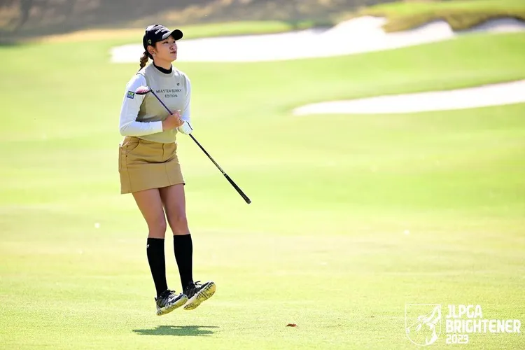 原英莉花是日本高球女神。  翻攝warriorsmilerika_9  IG