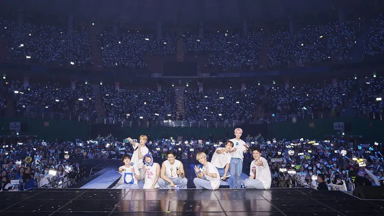 SJ為期9個月的世界巡演「SUPER SHOW9」上周末在首爾落幕。翻攝始源IG