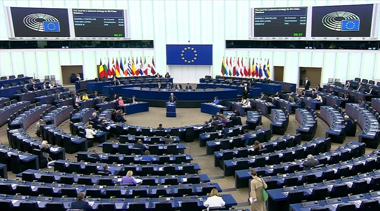 歐洲議會。翻攝歐洲議會官網