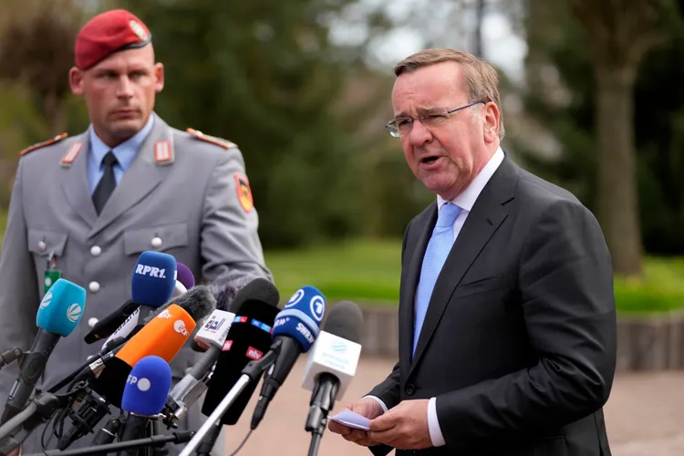 德國國防部長佩斯托瑞斯。路透社