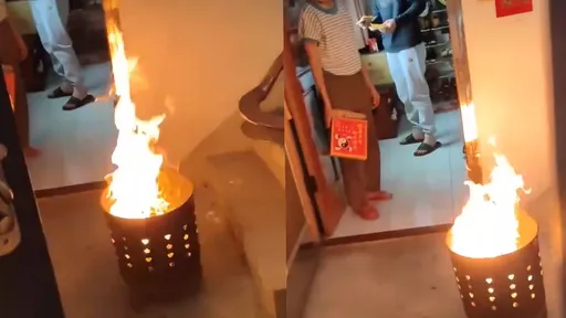 惡鄰樓梯間燒金紙 他勸阻反被嗆「又不是在你家!」網怒:超危險