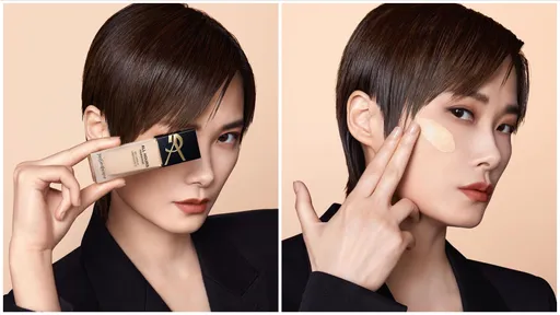 李宇春美肌被YSL官方認證 秀健康樣貌帶貨神底妝
