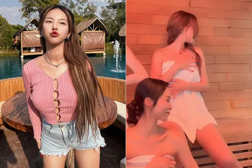 只圍浴巾!女神奎丁辣跳Jisoo「開花舞」 慢半拍心虛變「龜派氣功」