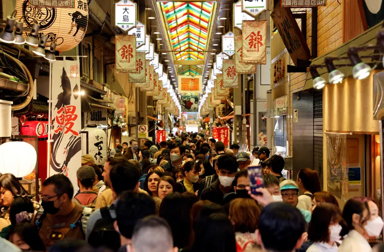 日本政府訂下發展觀光旅遊的目標。路透社